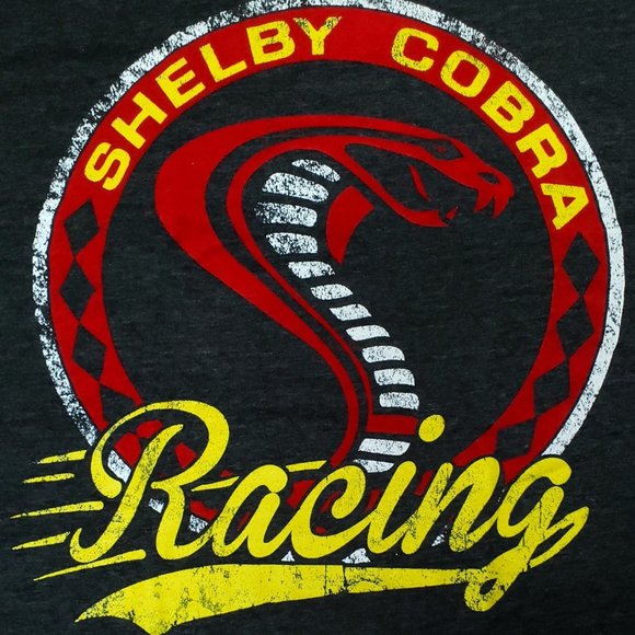 Vintage Shelby Cobra tee graphic car distressed MEDIUM 38 40 auto Vintage-look - Picture 4 of 7